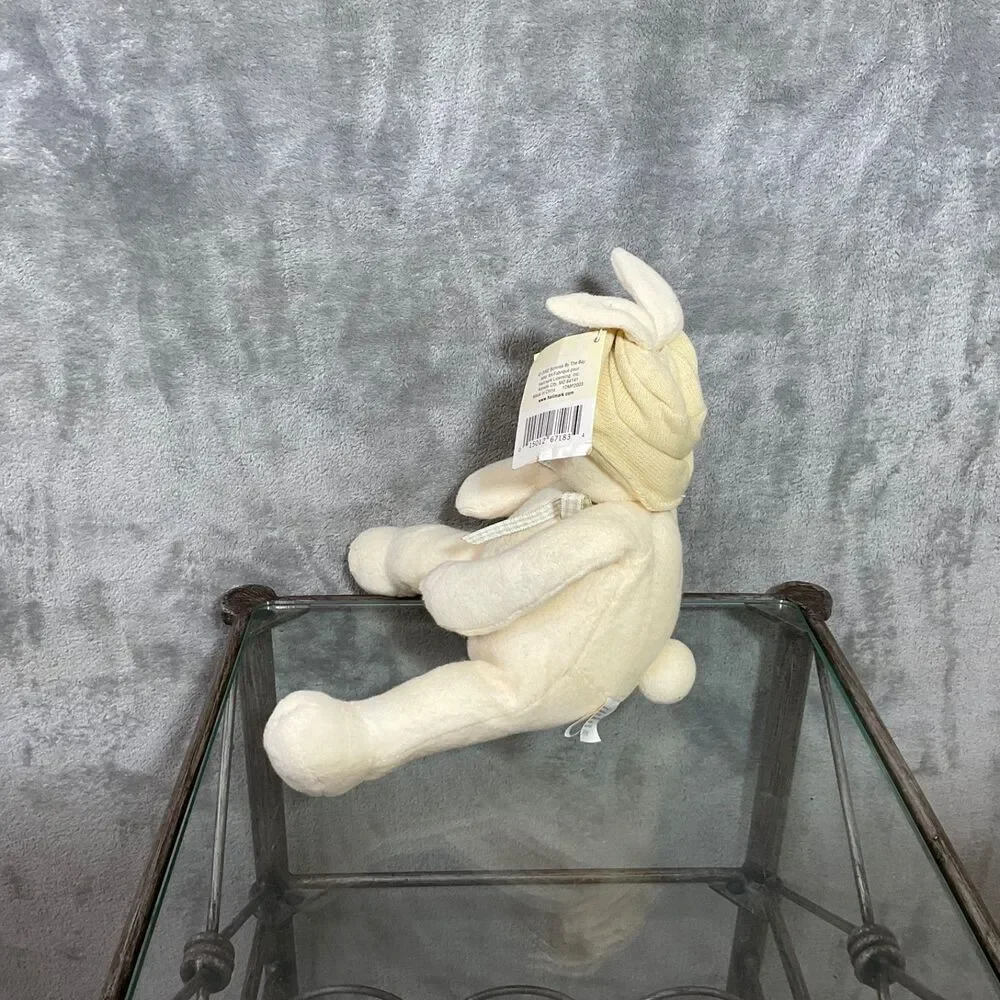 Hallmark BUNNIES BY THE BAY Baylee Plush Embroidered Hat Weighted Bottom w tags